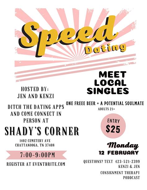 speed dating chattanooga 2020